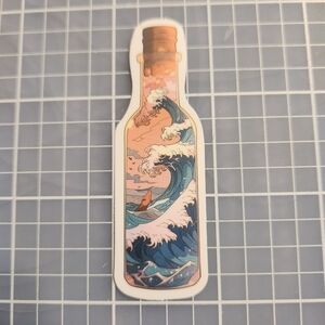 10/$10 Stickers Ocean Beach Wave